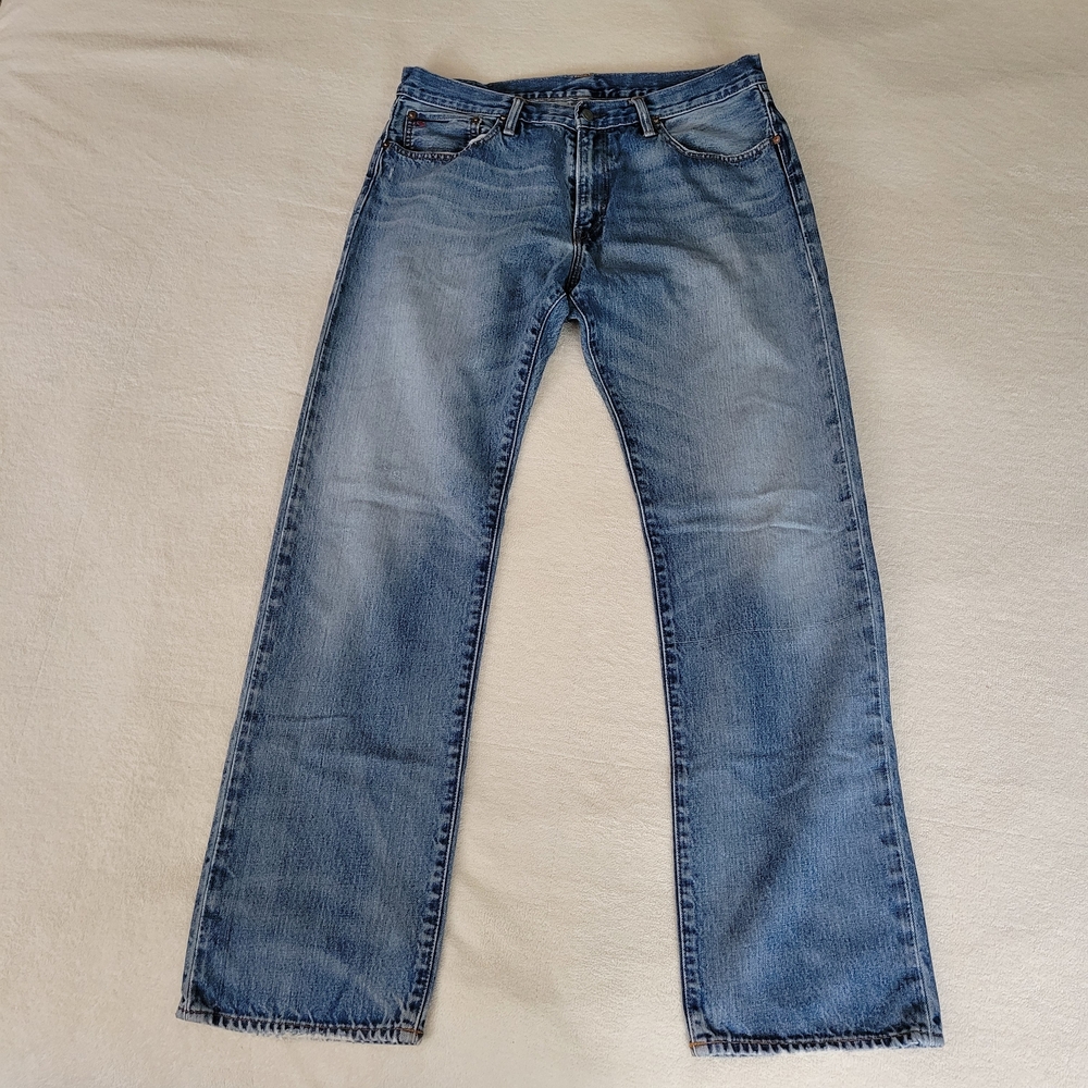 Polo Ralph Lauren Classic Blue Straight Jeans Men's 36x34